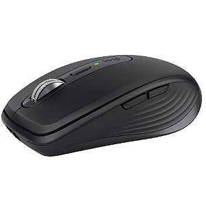 Mouse Sem Fio Logitech MX Anywhere 3S, Bluetooth, Clique Silencioso, Recarregável, Grafite
