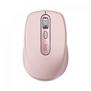 Mouse sem fio Logitech MX Anywhere 3, USB Unifying ou Bluetooth, Mac, iPad, PC, Linux, Chrome, Rosa