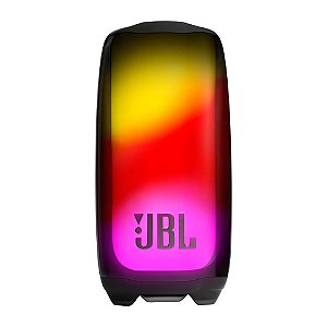 Caixa de Som Portátil JBL Pulse 5, 30 RMS, Bluetooth, LED, USB-C, À prova d'água, Preto