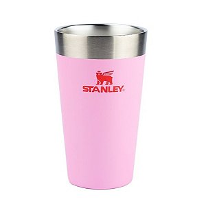 Copo Termico Stanley Cerveja Sem Tampa 8277 Cotton Candy 473Ml