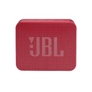 Caixa de Som Portátil JBL Go Essential, Bluetooth, À Prova D'água, Vermelho