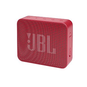 Caixa de Som Portátil JBL Go Essential, Bluetooth, À Prova D'água, Vermelho