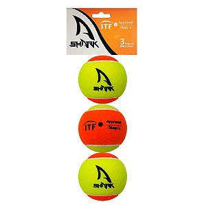 Bola De Beach Tennis Shark - Pack Com 3 Unidades