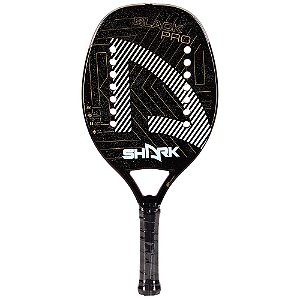 Raquete Beach Tennis Shark Black Preto