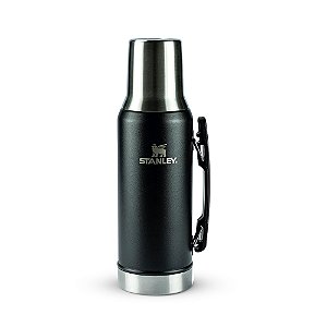 Garrafa Térmica Stanley Mate System Matte Black 1,2L