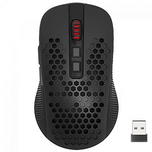 Mouse Gamer Redragon Hana, Wireless, Bluetooth, 7200 DPI, Sensor PAW 3104, 7 Botões, Preto