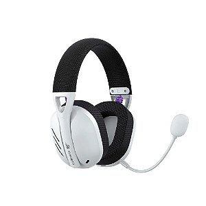 Headset Gamer Havit Quad-Mode Fuxi-H3, Wireless, Bluetooth, USB, 3.5mm, Drivers de 40mm, White/Black