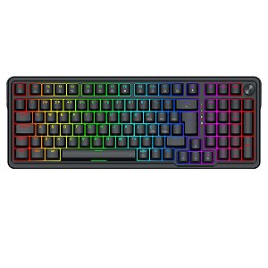Teclado Magnético Redragon Eisa, RGB, 1800 Compact, ABNT2, Preto