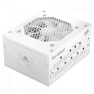 Fonte Redragon RGPS SFX, 650W, 80 Plus Gold, PFC Ativo, Full Modular, White