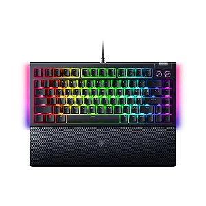 Teclado Mecânico Gamer Razer BlackWidow V4, Chroma RGB, Switches Mecânicos Razer, 75%, Anti-Ghosting, Preto