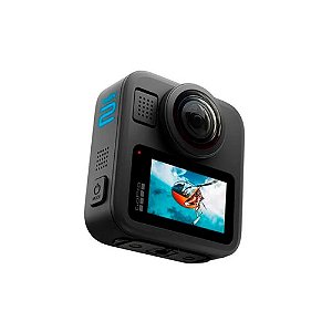 Câmera GoPro MAX2 360º à Prova d'água, Vídeos em 8K, Fotos 360° de 29MP