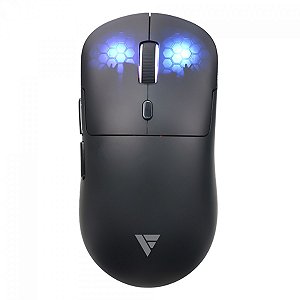 Mouse Gamer Force One Supernova V2 Wireless, RGB, Sensor PAW3311, 7200 DPI, 6 Botões, Preto