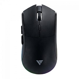 Mouse Gamer Force One BlackPulse Wireless/Bluetooth, RGB, 12000 DPI, 6 Botões, Preto