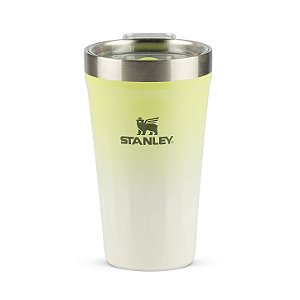 Copo Térmico Stanley Texturizado Com Tampa 8817 Pear Gradient 473Ml