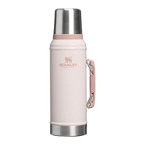 Garrafa Térmica Stanley Classic 9225 Rose Quartz 950Ml