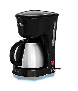 Cafeteira Elétrica 18 Cafés CM15 600W 127V Black + Decker