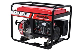 Gerador de Energia à Gasolina 5KVA MG-5000CL 127/220V - Moto