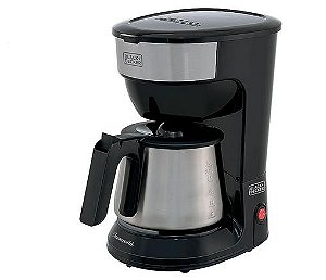 Cafeteira Elétrica 38 Xícaras Preta CM38 127V BLACK+DECKER