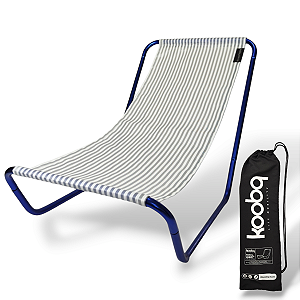 Cadeira de Alumínio Portátil Marocco Blue La Digue - Koobq