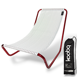Cadeira de Alumínio Portátil Swiss Red La Digue - Koobq