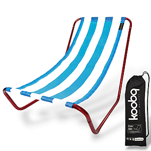 Cadeira de Alumínio Portátil Swiss Red Punta del Este - Koobq