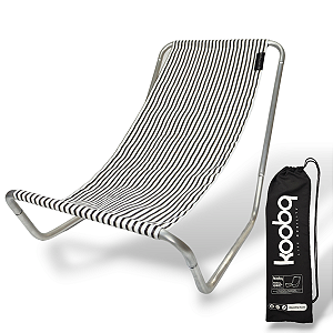 Cadeira de Alumínio Portátil Indian Silver Ibiza - Koobq