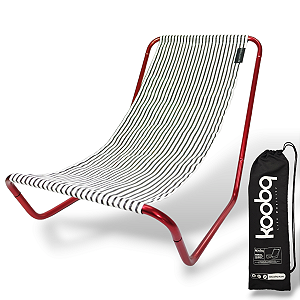 Cadeira de Alumínio Portátil Swiss Red Ibiza - Koobq