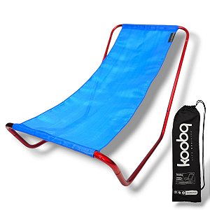 Cadeira de Alumínio Portátil Swiss Red Egremni - Koobq