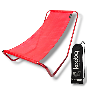 Cadeira de Alumínio Portátil Swiss Red Kokkini - Koobq