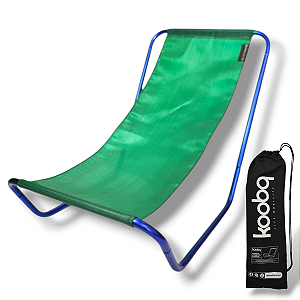 Cadeira de Alumínio Portátil Marocco Blue Nacpan - Koobq