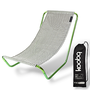 Cadeira de Alumínio Portátil Navagio Green Ibiza - Koobq