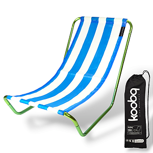 Cadeira de Alumínio Portátil Navagio Green Punta del Este - Koobq