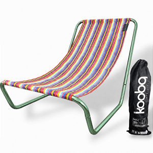 Cadeira de Alumínio Portátil Navagio Green Ipanema - Koobq