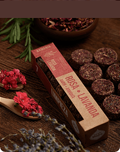Pastilha 7 dias de Limpeza - Rosa e Lavanda