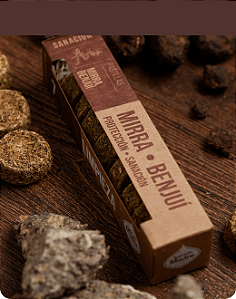 Pastilha 7 dias de Limpeza - Mirra e Benjui