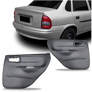 Par forro Corsa Classic 4 portas traseiro vidro elétrico cor Cinza 95/14