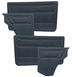 JG Forro do GOL/VY/PT/SV 2 portas dianteira e Lateral traseira Courvin Preto 89/