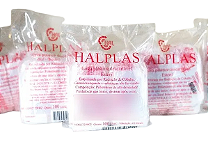 Luva Plástica Descartável, Estéril, 100Pcs