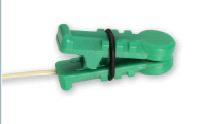 Eletrodo De Terra Auricular De Estanho Com Cabo de 100cm e Conector Touch Proof. Para Touca De EEG