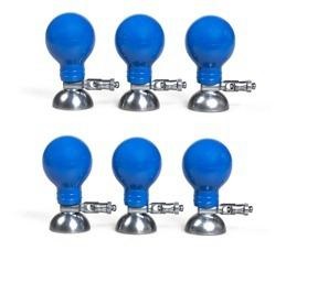 Eletrodo Completo de Sucção Para ECG De AG/AGCL Com Diâmetro de 15mm, Estanho - INFANTIL (Pêra + Eletrodo)