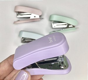 Grampeador Plástico Mini 20fls Pastel BRW