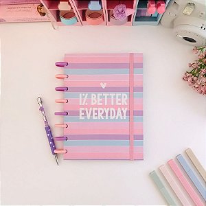 Caderno de Discos Buendía 1% Better Everyday