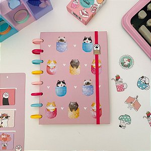 Caderno de Discos Buendía Gatinhos