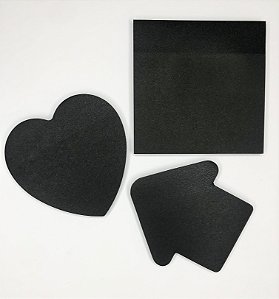 Bloco de Notas Adesivadas 70x70mm Preto BRW