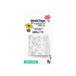 Washi Tape Colorir 50mmx5m Leoarte
