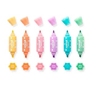 Marca Texto Mini 2 em 1 Bombom Picnic Leoarte
