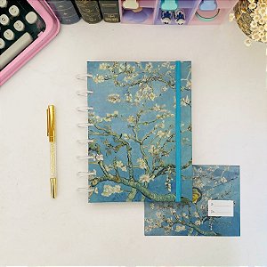 Caderno de Discos Buendía Amendoeira em Flor Van Gogh