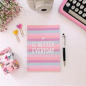 Caderno de Mini Discos Flexível Buendia