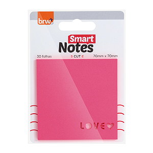 Bloco notas adesivado Cut 70x70mm BRW