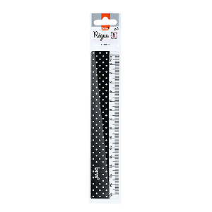 Régua Plástica 15cm Estampas BRW
